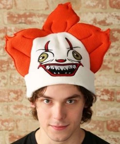 Bioworld Adult IT Pennywise Clown Big Face Beanie