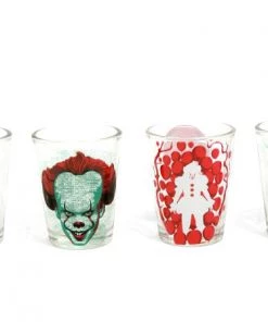 Silver Buffalo IT Chapter Two Pennywise Mini Glass Set 7 Silver Buffalo IT Chapter Two Pennywise Mini Glass Set