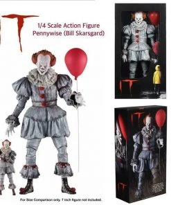 NECA It Pennywise 18 Inch 1/4 Scale Action Figure 2017 7 NECA It Pennywise 18 Inch 1/4 Scale Action Figure 2017