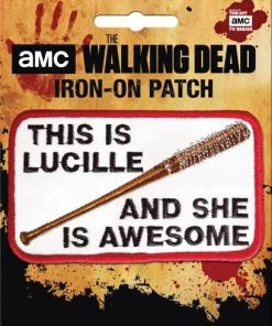 ATA-BOY INC TV Series The Walking Dead Lucille Iron-On Patch
