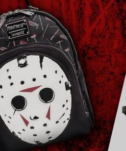 Loungefly Friday The 13th Jason Mask Mini Backpack