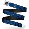 Buckle-Down Movies Harry Potter RAVENCLAW & Crest Blue/Black Seatbelt Belt