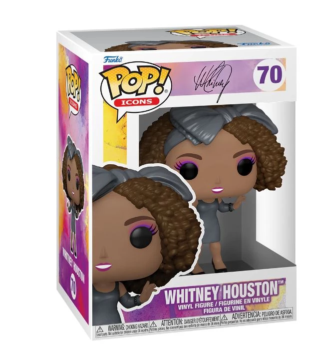 Funko Pops! Funko POP - Icons- Whitney Houston 4 Funko Pops! Funko POP - Icons- Whitney Houston