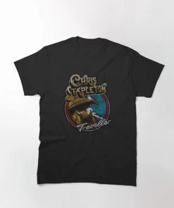 Merch Traffic Chris Stapleton Traveller Distressed T-shirt 5 Merch Traffic Chris Stapleton Traveller Distressed T-shirt