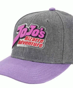 Bioworld JOJO'S Bizarre Adventure Logo Pre-Curved Bill Snapback