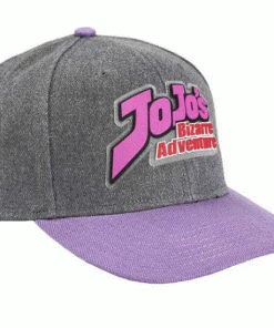 Bioworld JOJO'S Bizarre Adventure Logo Pre-Curved Bill Snapback