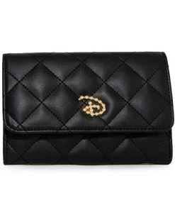 Buckle-Down Disney Signature D Logo Fold Over Women's Wallet