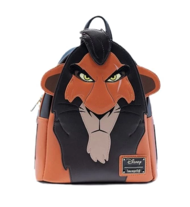 Loungefly Disney The Lions King Scar Cosplay Mini Backpack 3 Loungefly Disney The Lions King Scar Cosplay Mini Backpack