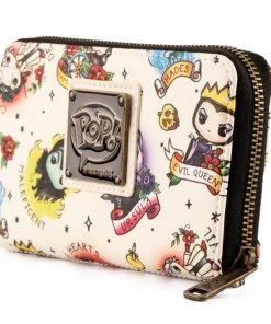 Funko Pop! By Loungefly Disney Villains Tattoo Zip Around Wallet