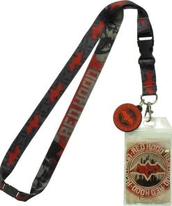 Bioworld Batman Red Hood Lanyard With ID Holder