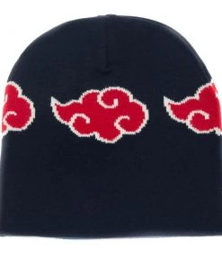 Bioworld Naruto Leaf Akatsuki Reversible Beanie