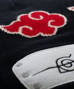 Bioworld Naruto Leaf Akatsuki Reversible Beanie