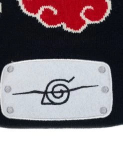 Bioworld Naruto Leaf Akatsuki Reversible Beanie