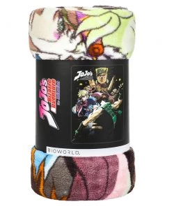 Bioworld JoJo's Bizarre Adventure Digital Fleece Throw
