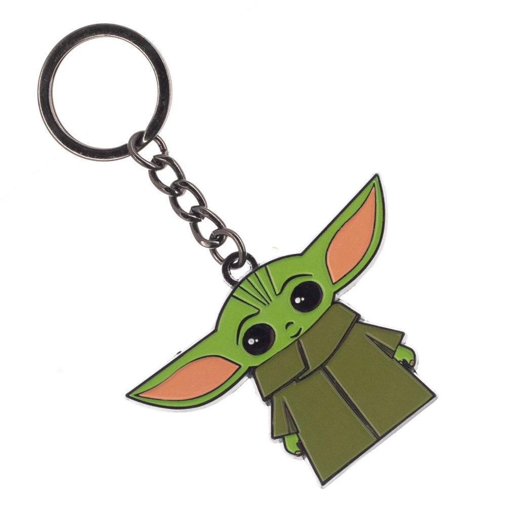 Bioworld Disney Star Wars The Mandalorian Grogu Keychain 3 Bioworld Disney Star Wars The Mandalorian Grogu Keychain