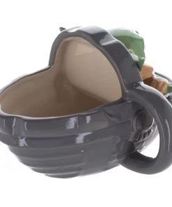 Bioworld Star Wars The Mandalorian Grogu Sculpted Ceramic Mug Disney