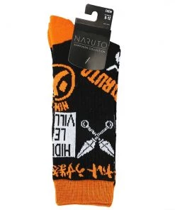 Bioworld Naruto Icon Toss Crew Socks