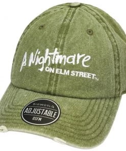 Bioworld Nightmare On Elm Street Distressed Dad Hat