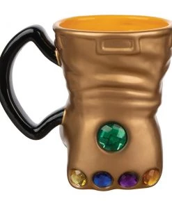 Bioworld Marvel Infinity Gauntlet 16 Oz. Sculpted Ceramic Mug