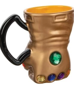 Bioworld Marvel Infinity Gauntlet 16 Oz. Sculpted Ceramic Mug