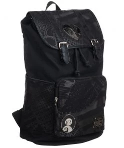 Bioworld Disney The Nightmare Before Christmas Rucksack Backpack With Metal Badges 10 Bioworld Disney The Nightmare Before Christmas Rucksack Backpack With Metal Badges