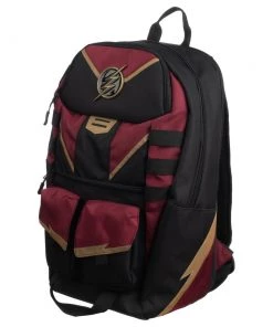 Bioworld The Flash Black And Maroon Backpack