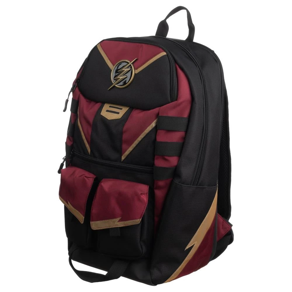 Bioworld The Flash Black And Maroon Backpack 4 Bioworld The Flash Black And Maroon Backpack