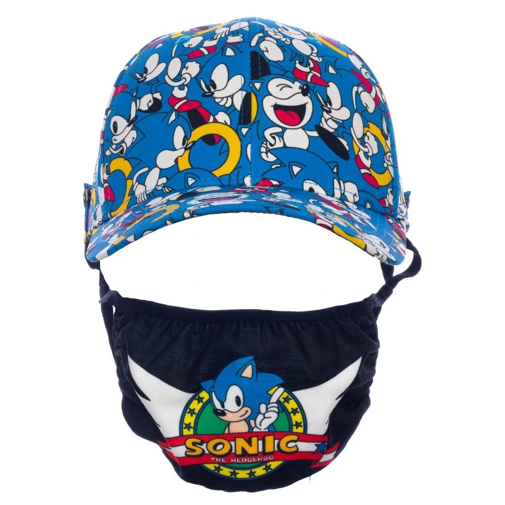 Bioworld Sonic Face Cover And Hat Combo Movies 3 Bioworld Sonic Face Cover And Hat Combo Movies