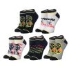 Bioworld Cobra Kai 5 Pair Ankle Socks Movies 1 Bioworld Cobra Kai 5 Pair Ankle Socks Movies