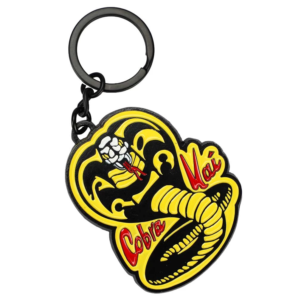 Bioworld Cobra Kai Logo Keychain Movies 3 Bioworld Cobra Kai Logo Keychain Movies