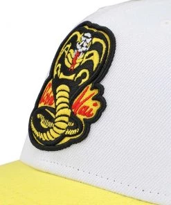 Bioworld Movies Cobra Kai No Mercy Embroidered Pre-Curved Snapback