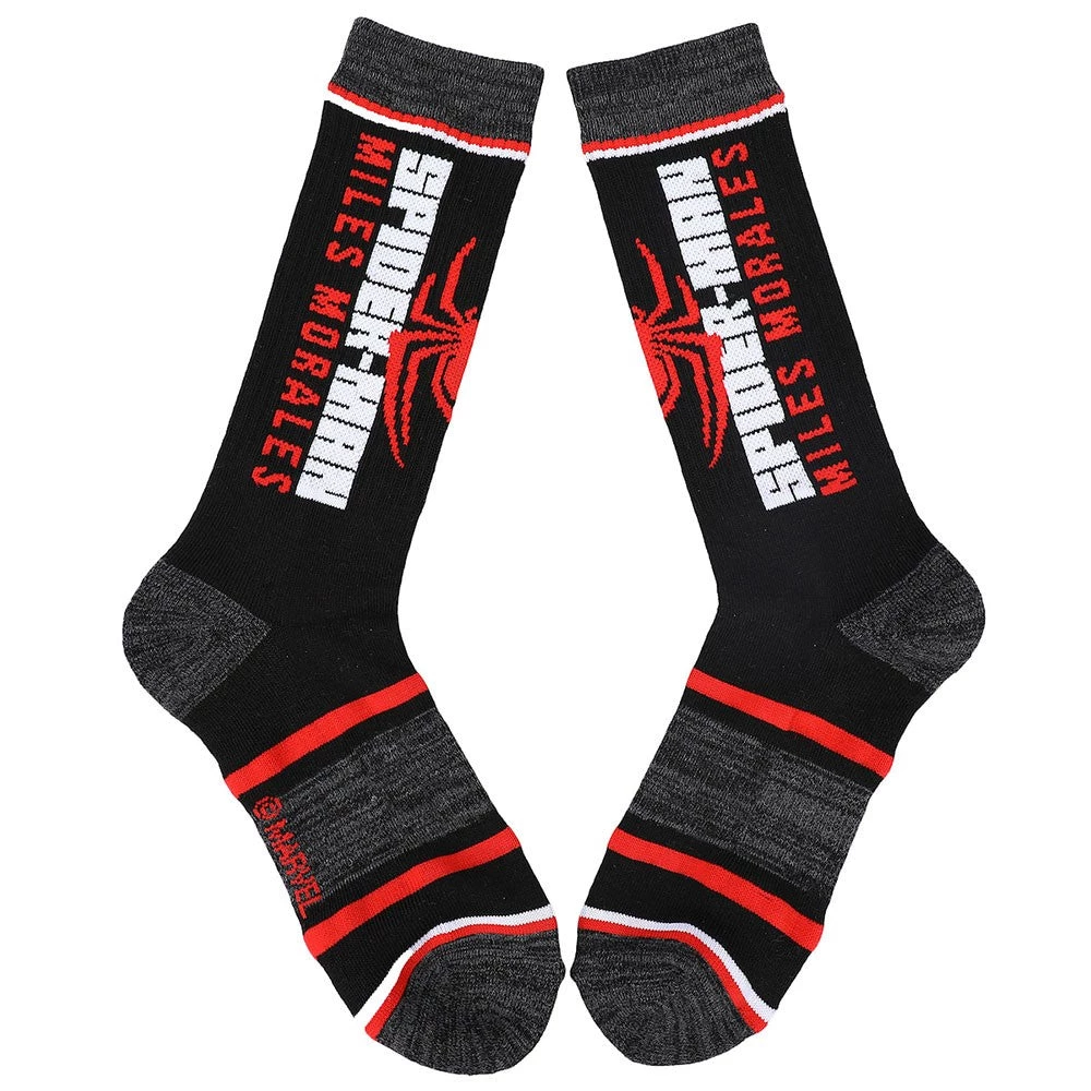 Bioworld Marvel Miles Morales 360 Character Sock 7 Bioworld Marvel Miles Morales 360 Character Sock