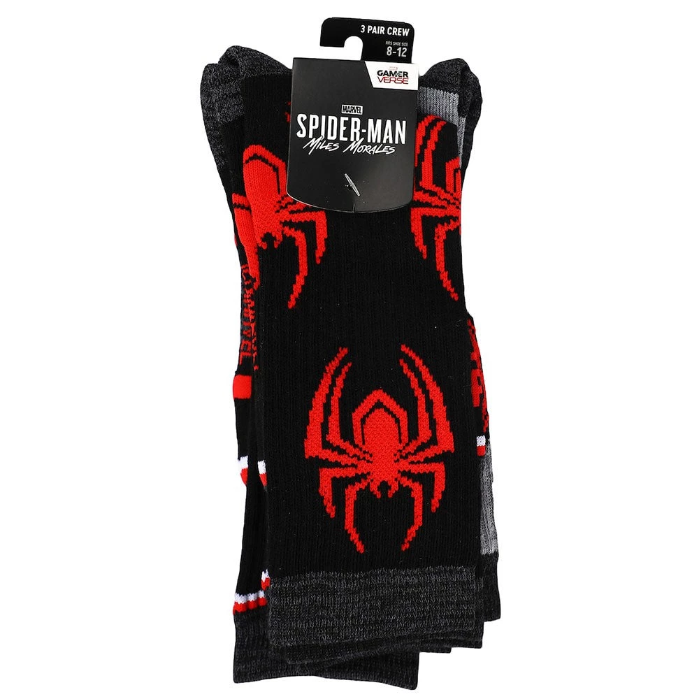 Bioworld Marvel Miles Morales 360 Character Sock 4 Bioworld Marvel Miles Morales 360 Character Sock