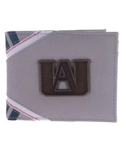 Bioworld My Hero Academia Metal Badge Bi-fold Wallet