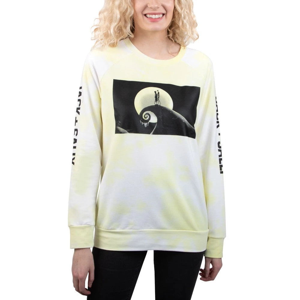 Bioworld The Nightmare Before Christmas Printed Long Sleeve Tee 3 Bioworld The Nightmare Before Christmas Printed Long Sleeve Tee