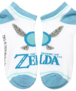 Bioworld Zelda Navi 5 Pair Ankle Socks