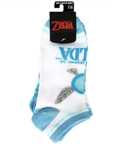 Bioworld Zelda Navi 5 Pair Ankle Socks