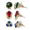 Bioworld Video Games Zelda 3 Pack Stone Stud Earrings