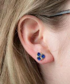 Bioworld Video Games Zelda 3 Pack Stone Stud Earrings