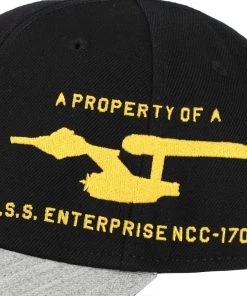 Bioworld Star Trek Enterprise Pre-Curved Snapback Movies 11 Bioworld Star Trek Enterprise Pre-Curved Snapback Movies