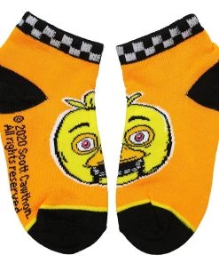 Bioworld Five Nights At Freddy's Youth 6 Pair Ankle Socks
