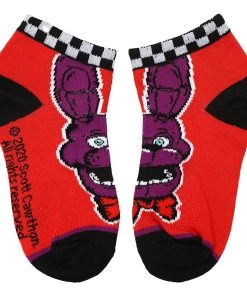 Bioworld Five Nights At Freddy's Youth 6 Pair Ankle Socks 14 Bioworld Five Nights At Freddy's Youth 6 Pair Ankle Socks