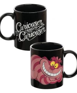 Bioworld Disney Alice In Wonderland Cheshire Cat 12 Oz. Heat Reactive Ceramic Mug