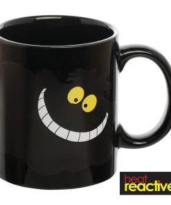 Bioworld Disney Alice In Wonderland Cheshire Cat 12 Oz. Heat Reactive Ceramic Mug
