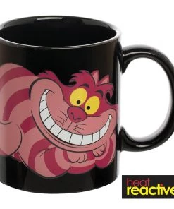 Bioworld Disney Alice In Wonderland Cheshire Cat 12 Oz. Heat Reactive Ceramic Mug