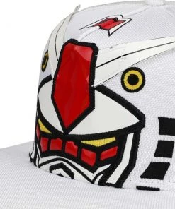 Bioworld Mobile Suit Gundam Bigface Nylon Flat Bill Snapback