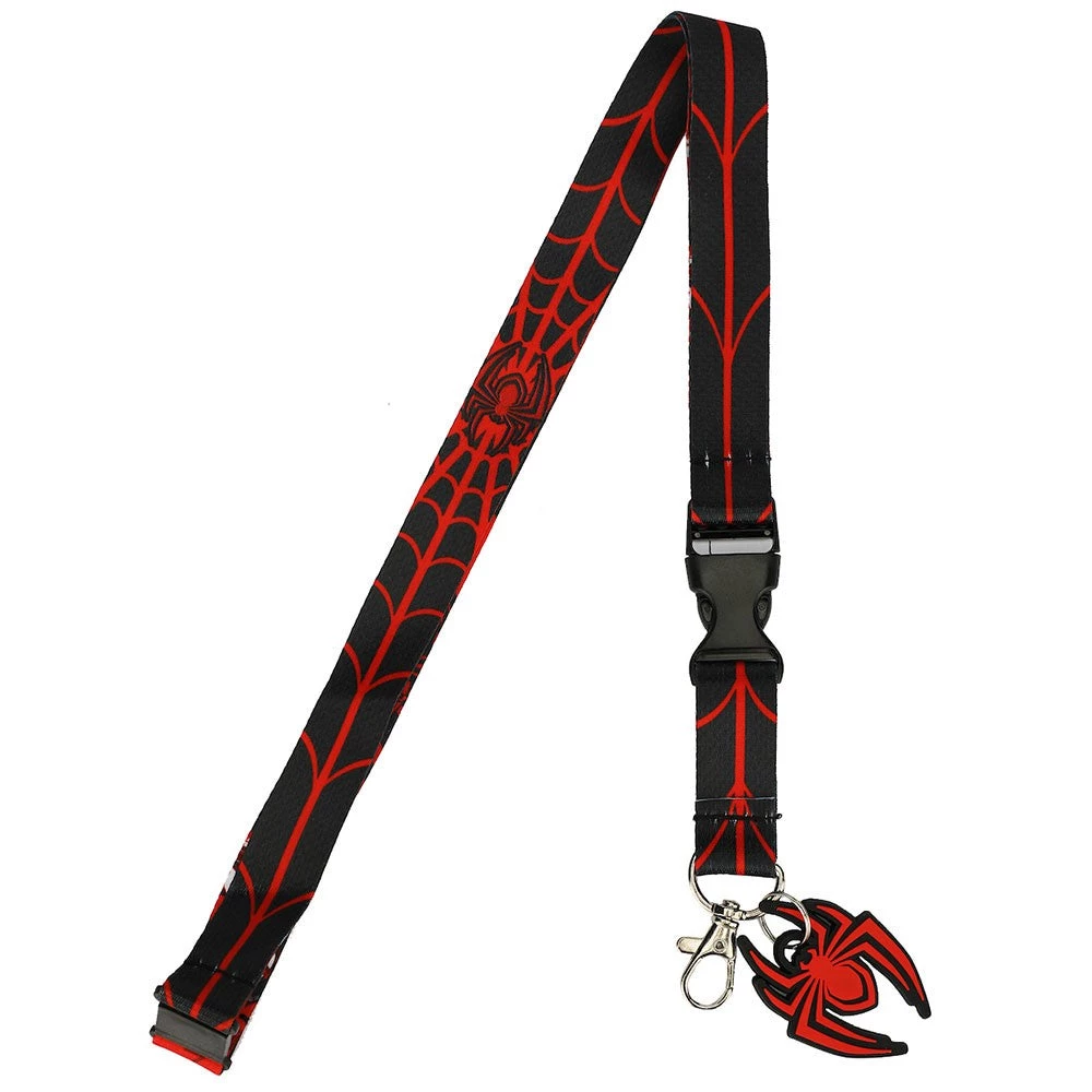 Bioworld Miles Morales Lanyard With Metal Charm 4 Bioworld Miles Morales Lanyard With Metal Charm