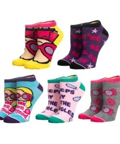 Bioworld Harry Potter Luna Lovegood 5 Pair Ankle Pack Movies