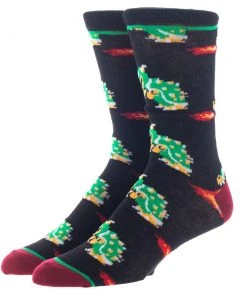 Bioworld Super Mario & Zelda 3 Pack Of Crew Socks Mario Series 9 Bioworld Super Mario & Zelda 3 Pack Of Crew Socks Mario Series