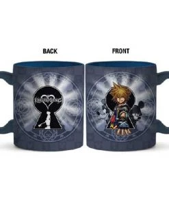 Silver Buffalo Kingdom Hearts Sora Keyhole 20oz Ceramic Mug Disney